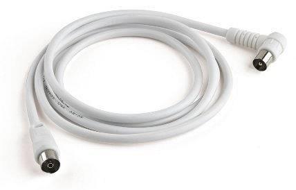 MELICONI Cavo antenna bianco 2 m conplug 90 Meliconi bianco